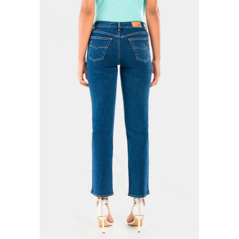 Pantalón Oggi Jeans Atraction Mezclilla Corte Recto Stretch #mlpos_19 #mlitem_MLM2792169515 | Color: Gin Ink | Talla: 7 #color_gin_ink #sku_atgi5 #sku_atgi7 #sku_atgi9 #sku_atgi11 #sku_atgi13 #sku_atgi15 #sku_atgi17 #sku_atgi19