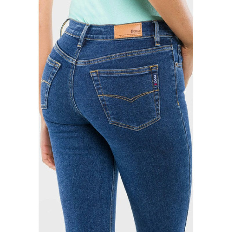 Pantalón Oggi Jeans Atraction Mezclilla Corte Recto Stretch #mlpos_21 #mlitem_MLM2792169515 | Color: Gin Ink | Talla: 7 #color_gin_ink #sku_atgi5 #sku_atgi7 #sku_atgi9 #sku_atgi11 #sku_atgi13 #sku_atgi15 #sku_atgi17 #sku_atgi19