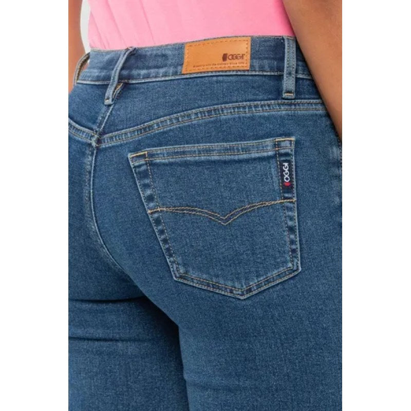 Pantalón Oggi Jeans Atraction Mezclilla Corte Recto Stretch #mlpos_4 #mlitem_MLM2792169497 | Color: Gin Blue | Talla: 11 #color_gin_blue #sku_atgb5 #sku_atgb7 #sku_atgb9 #sku_atgb11 #sku_atgb13 #sku_atgb15 #sku_atgb17 #sku_atgb19