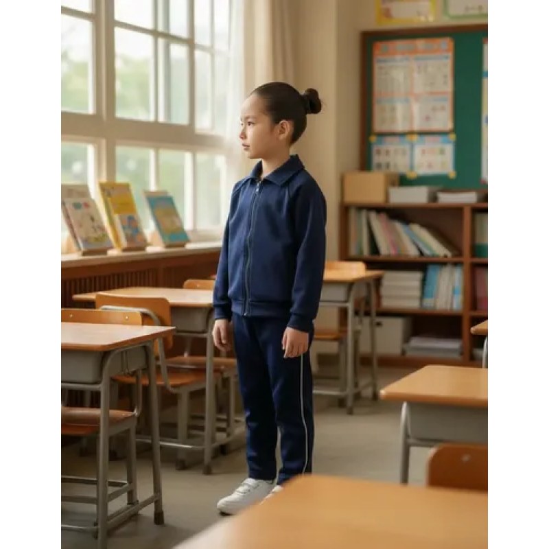 Pants Escolar Felpa Afelpado Azul Marino Infantil 4 A 16 #mlpos_2 | Color: Azul marino #color_azul_marino #sku_pnfmr4 #sku_pnfmr6 #sku_pnfmr8 #sku_pnfmr10 #sku_pnfmr12 #sku_pnfmr14 #sku_pnfmr16