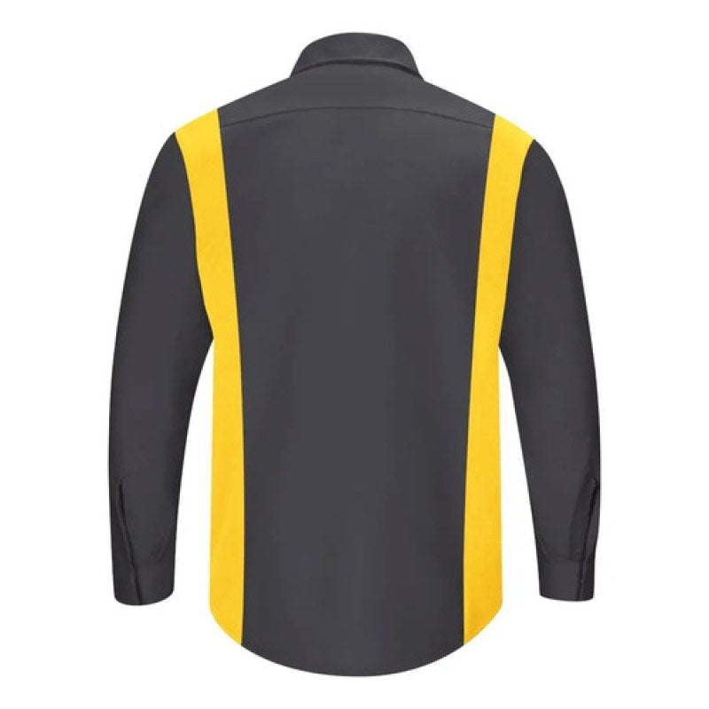 Red Kap Sy32 Camisa Manga Larga Mecánico Repelente Extras #mlpos_58 #mlitem_MLM4949164572 | Color: CY - Gris Oxford con Amarillo | Talla: 3XL #color_cy_-_gris_oxford_con_amarillo #sku_sy32cyrg3xl #sku_sy32cyrg4xl #sku_sy32cyrg5xl