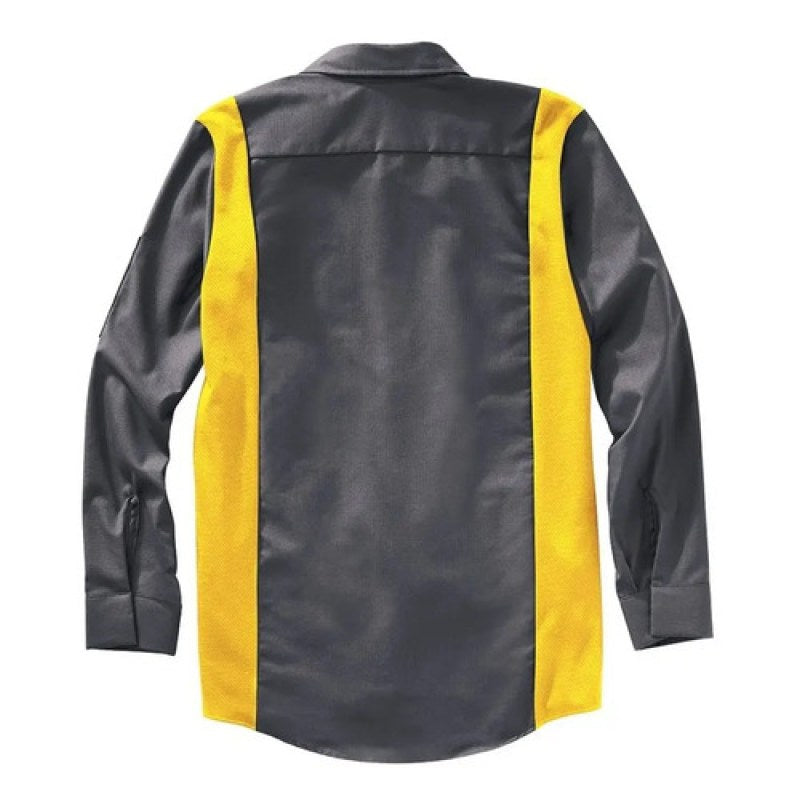 Red Kap Sy32 Camisa Manga Larga Mecánico Repelente Extras #mlpos_60 #mlitem_MLM4949164572 | Color: CY - Gris Oxford con Amarillo | Talla: 3XL #color_cy_-_gris_oxford_con_amarillo #sku_sy32cyrg3xl #sku_sy32cyrg4xl #sku_sy32cyrg5xl