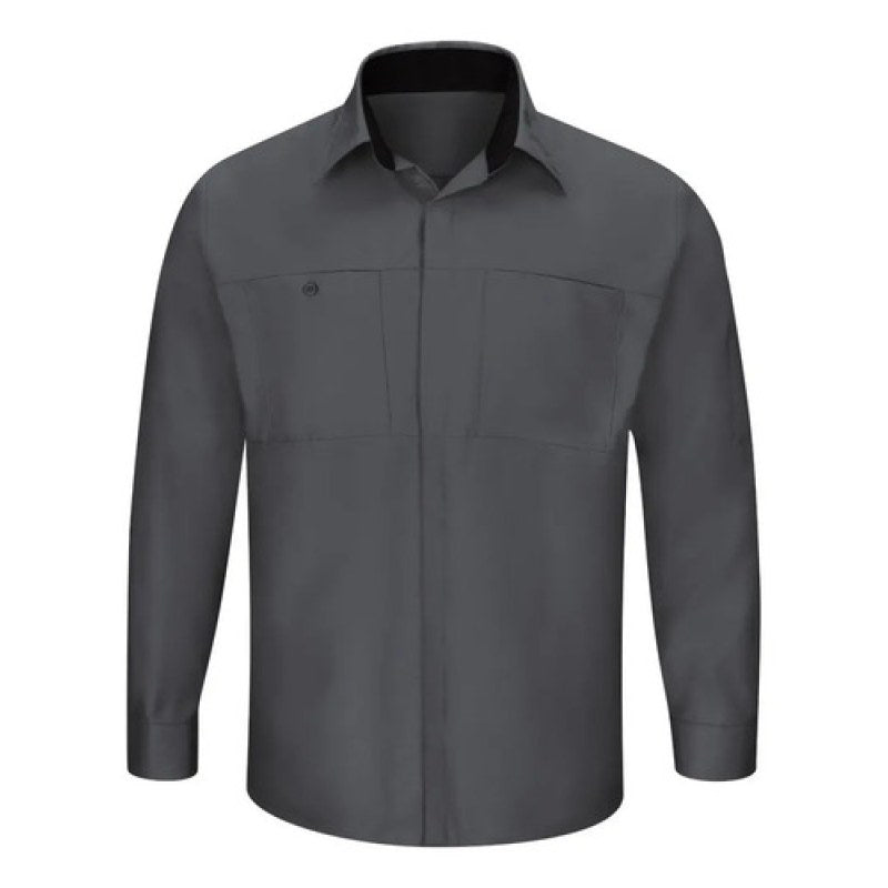 Red Kap Sy32 Camisa Manga Larga Mecánico Repelente Extras #mlpos_67 #mlitem_MLM4949229112 | Color: CB - Gris Oxford con Negro | Talla: 3XL #color_cb_-_gris_oxford_con_negro #sku_sy32cbrg3xl #sku_sy32cbrg4xl #sku_sy32cbrg5xl