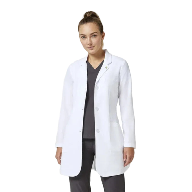 Healing Hands 5101 Bata Médica Clínica Laboratorio Mujer #mlpos_1 #mlitem_MLM3038934013 | Color: WHITE - Blanca | Talla: XS - Extra Chica #color_white_-_blanca #sku_5101whitel #sku_5101whitem #sku_5101whites #sku_5101whitexl #sku_5101whitexs