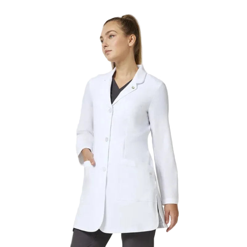 Healing Hands 5101 Bata Médica Clínica Laboratorio Mujer #mlpos_3 #mlitem_MLM3038934013 | Color: WHITE - Blanca | Talla: XS - Extra Chica #color_white_-_blanca #sku_5101whitel #sku_5101whitem #sku_5101whites #sku_5101whitexl #sku_5101whitexs