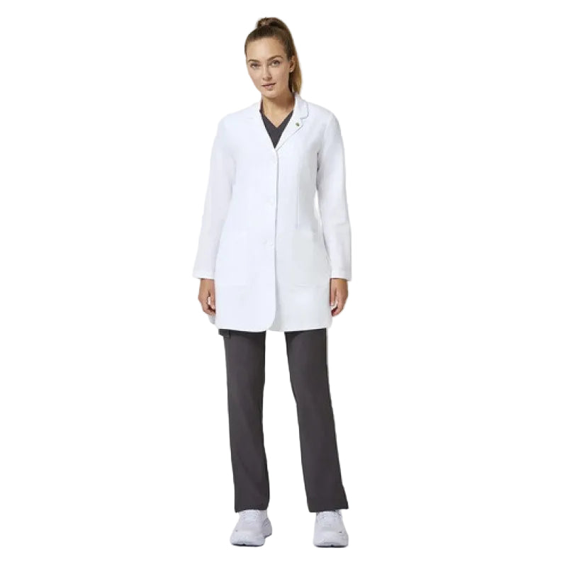 Healing Hands 5101 Bata Médica Clínica Laboratorio Mujer #mlpos_5 #mlitem_MLM3038934013 | Color: WHITE - Blanca | Talla: XS - Extra Chica #color_white_-_blanca #sku_5101whitel #sku_5101whitem #sku_5101whites #sku_5101whitexl #sku_5101whitexs