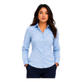 Blusa Bibo Málaga Manga Larga Casual Oficina Uniforme #mlpos_1 #mlitem_MLM3057961383 | Color: Azul cielo | Talla: CH #color_azul_cielo #sku_t2122abonch #sku_t2122abonm
