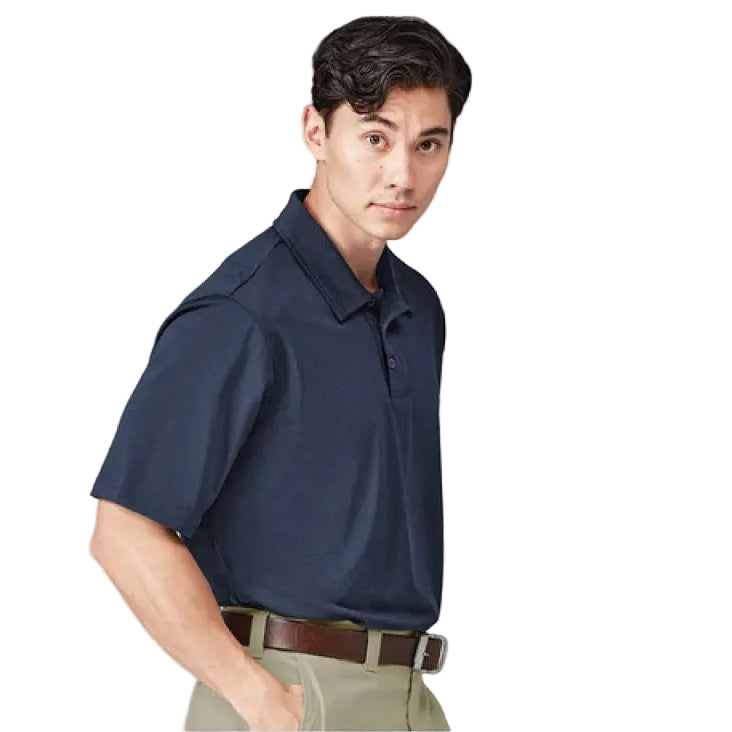 Playera Polo Dickies Ls45 Worktech Con Malla De Ventilación Dn - Azul Marino M #mlpos_2 #sku_ls45dnrgm