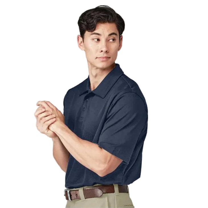 Playera Polo Dickies Ls45 Worktech Con Malla De Ventilación Dn - Azul Marino M #mlpos_3 #sku_ls45dnrgm