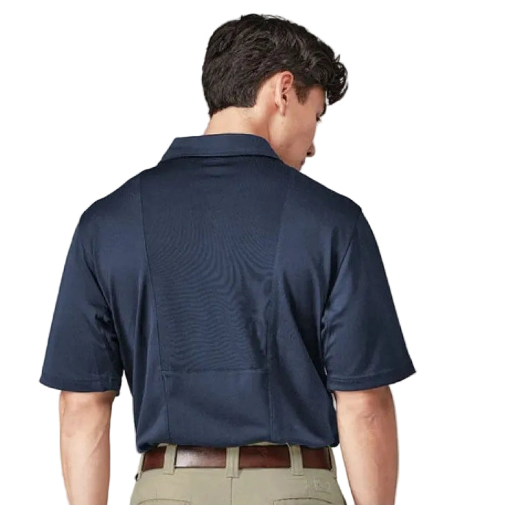 Playera Polo Dickies Ls45 Worktech Con Malla De Ventilación Dn - Azul Marino M #mlpos_4 #sku_ls45dnrgm