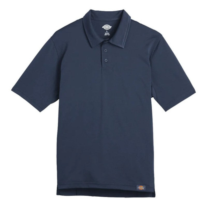 Playera Polo Dickies Ls45 Worktech Con Malla De Ventilación Dn - Azul Marino M #mlpos_6 #sku_ls45dnrgm