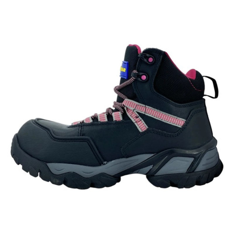 Bota Goodyear Gy-102 Safetrek Dieléctrica Casquillo Mujer #mlpos_2 #mlitem_MLM3140162335 | Color: Negra | Talla: 24 #color_negra #sku_gy102ng22 #sku_gy102ng23 #sku_gy102ng24 #sku_gy102ng25 #sku_gy102ng26