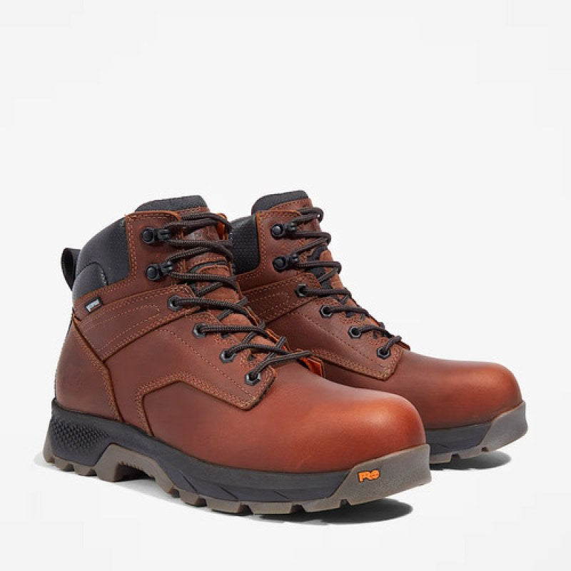 Bota Timberland Titan Waterproof Dieléctrica Casquillo #mlpos_11 | Color: Walnut Café #color_walnut_caf #sku_1a42fy27 #sku_1a42fy28 #sku_1a42fy29