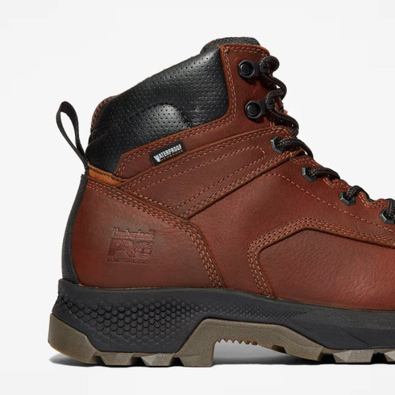Bota Timberland Titan Waterproof Dieléctrica Casquillo #mlpos_14 | Color: Walnut Café #color_walnut_caf #sku_1a42fy27 #sku_1a42fy28 #sku_1a42fy29