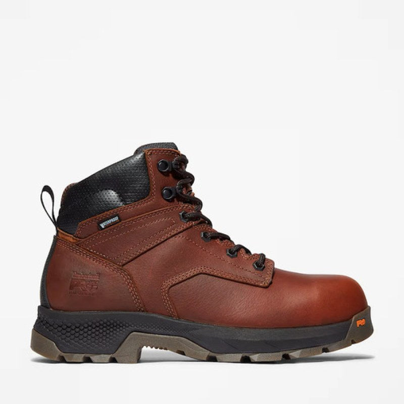 Bota Timberland Titan Waterproof Dieléctrica Casquillo #mlpos_9 | Color: Walnut Café #color_walnut_caf #sku_1a42fy27 #sku_1a42fy28 #sku_1a42fy29