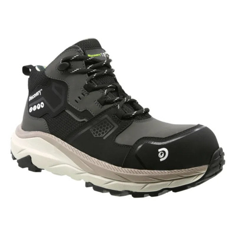 Bota Discovery 2580 Atacama Dieléctrica Casquillo Hombre #mlpos_2 #mlitem_MLM3232595325 | Color: Gris | Talla: 26 #color_gris #sku_2580gr25 #sku_2580gr26 #sku_2580gr27 #sku_2580gr28 #sku_2580gr29 #sku_2580gr30