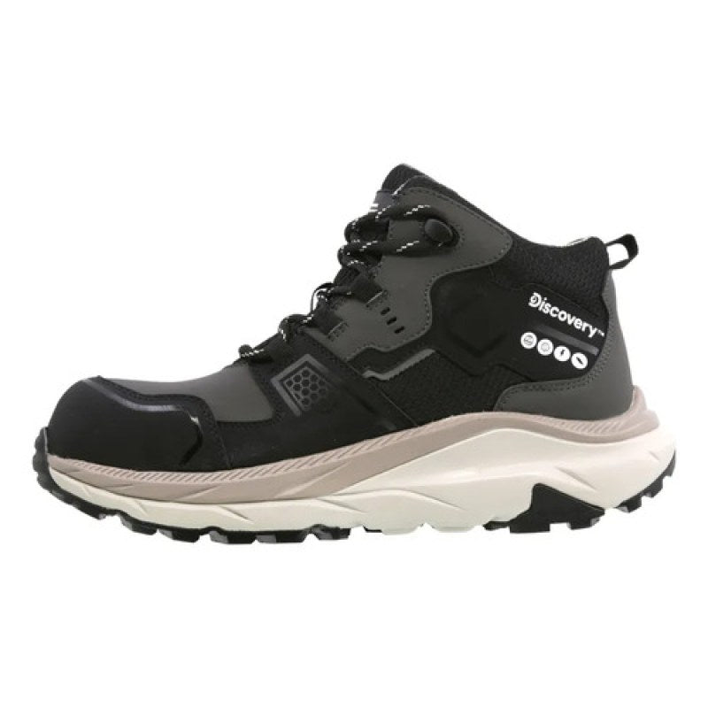 Bota Discovery 2580 Atacama Dieléctrica Casquillo Hombre #mlpos_4 #mlitem_MLM3232595325 | Color: Gris | Talla: 26 #color_gris #sku_2580gr25 #sku_2580gr26 #sku_2580gr27 #sku_2580gr28 #sku_2580gr29 #sku_2580gr30