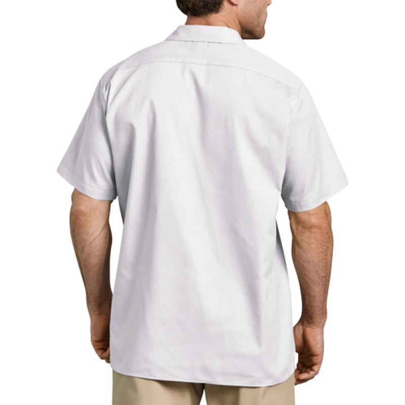 Camisa Dickies S535 Manga Corta Ligera Durable Resistente #mlpos_38 | Color: WH - Blanca #color_wh_-_blanca #sku_s535whrgl #sku_s535whrgm #sku_s535whrgs #sku_s535whrgxl