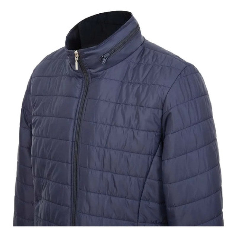 Chamarra Preslow Cadereyta Casual Capucha Ligera Repelente #mlpos_10 | Color: Azul marino #color_azul_marino #sku_prc70219mrnl #sku_prc70219mrnm