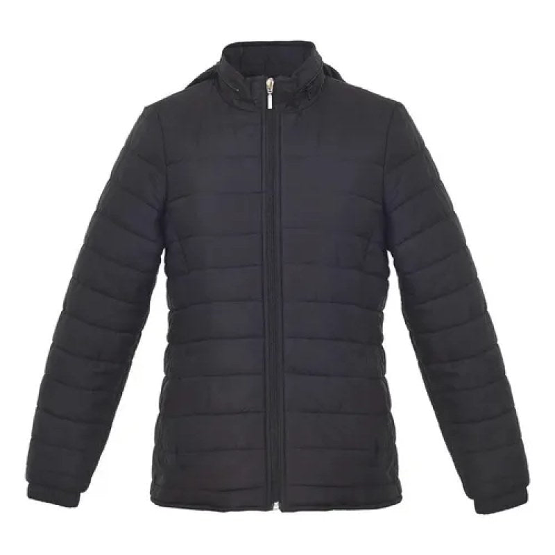 Chamarra Preslow Cadereyta Casual Capucha Ligera Repelente #mlpos_2 | Color: Negra #color_negra #sku_prd70219negch #sku_prd70219neggd #sku_prd70219negm #sku_prd70219negxl