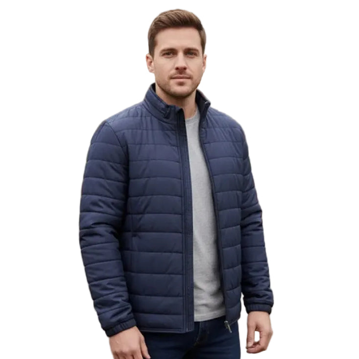 Chamarra Preslow Cadereyta Casual Capucha Ligera Repelente #mlpos_8 | Color: Azul marino #color_azul_marino #sku_prc70219mrnl #sku_prc70219mrnm