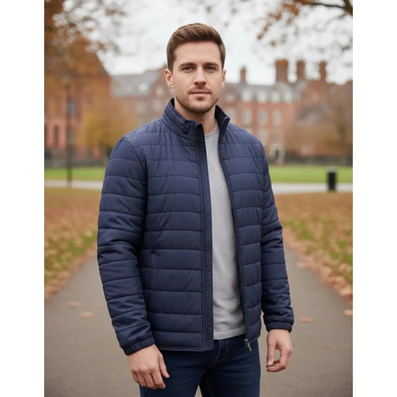 Chamarra Preslow Cadereyta Casual Capucha Ligera Repelente #mlpos_8 | Color: Azul marino #color_azul_marino #sku_prc70219mrnl #sku_prc70219mrnm