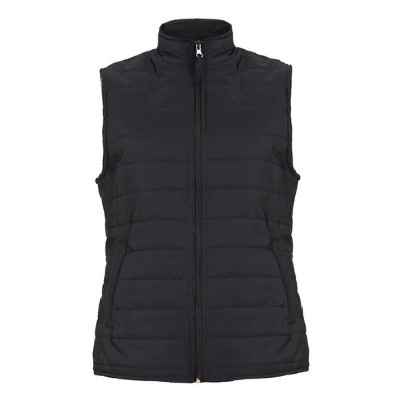 Chaleco Preslow San Cristobal Capitonado Repelente Mujer #mlpos_8 | Color: Negro #color_negro #sku_prd77115negch #sku_prd77115neggd #sku_prd77115negmd