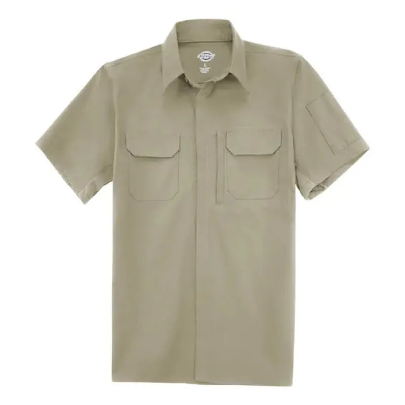 Camisa Dickies Ls94 Táctica Ripstop Manga Corta Resistente #mlpos_11 | Color: DS - Desert Sand #color_ds_-_desert_sand #sku_ls94dsrg2xl #sku_ls94dsrgl #sku_ls94dsrgm #sku_ls94dsrgs #sku_ls94dsrgxl