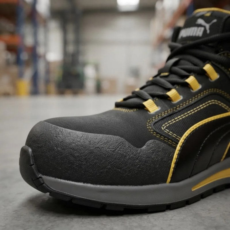Bota Puma P034 Seguridad Dieléctrica Casquillo Polimérico #mlpos_3 #mlitem_MLM3454740259 | Color: Negra | Talla: 28 MX #color_negra #sku_p034ng25 #sku_p034ng26 #sku_p034ng27 #sku_p034ng28 #sku_p034ng29
