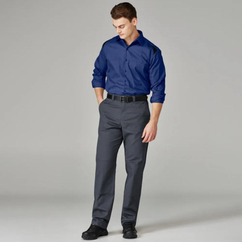 Pantalón Dickies Lp56 Industrial Doble Rodilla Flex Hombre #mlpos_25 #mlitem_MLM3472319581 | Color: Gris Oxford | Talla: 32X32 #color_gris_oxford #sku_lp56dc3232