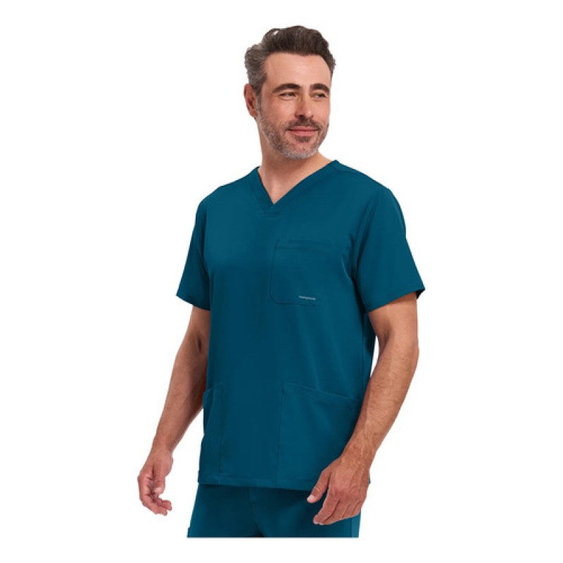 Healing Hands Works 2590 Filipina Quirúrgica Stretch Hombre #mlpos_43 | Color: CARIB - Verde Caribe #color_carib_-_verde_caribe #sku_2590caribl #sku_2590caribm #sku_2590caribs #sku_2590caribxl #sku_2590caribxs