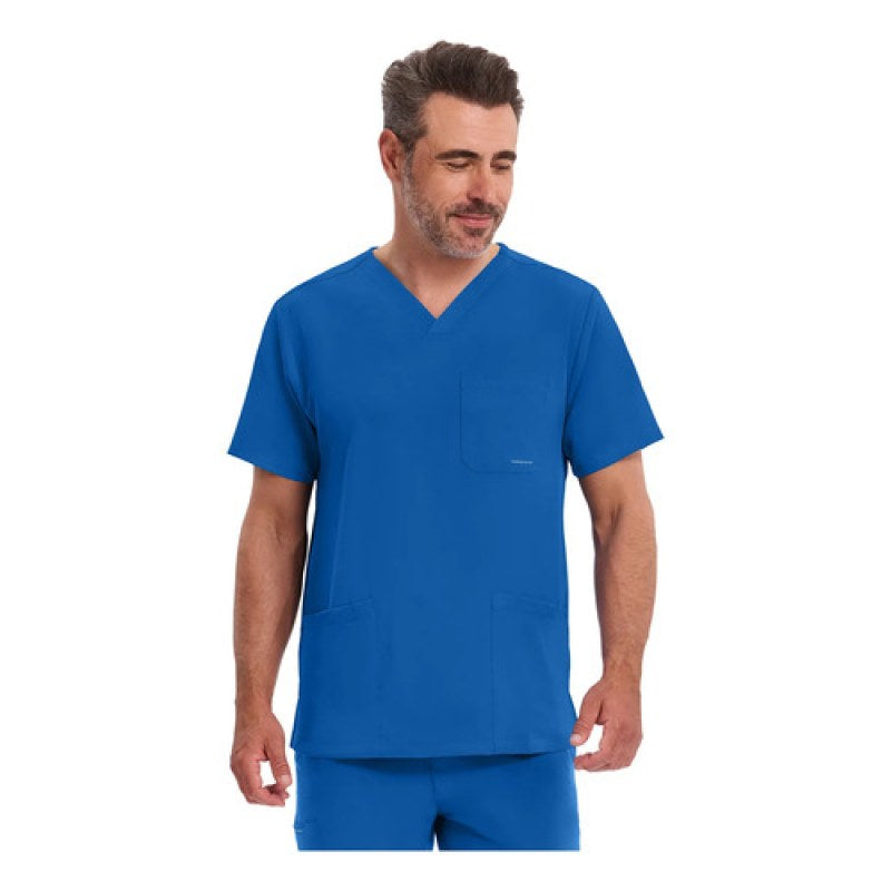 Healing Hands Works 2590 Filipina Quirúrgica Stretch Hombre #mlpos_45 | Color: Royal - Azul Rey #color_royal_-_azul_rey #sku_2590royall #sku_2590royalm #sku_2590royals #sku_2590royalxl #sku_2590royalxs