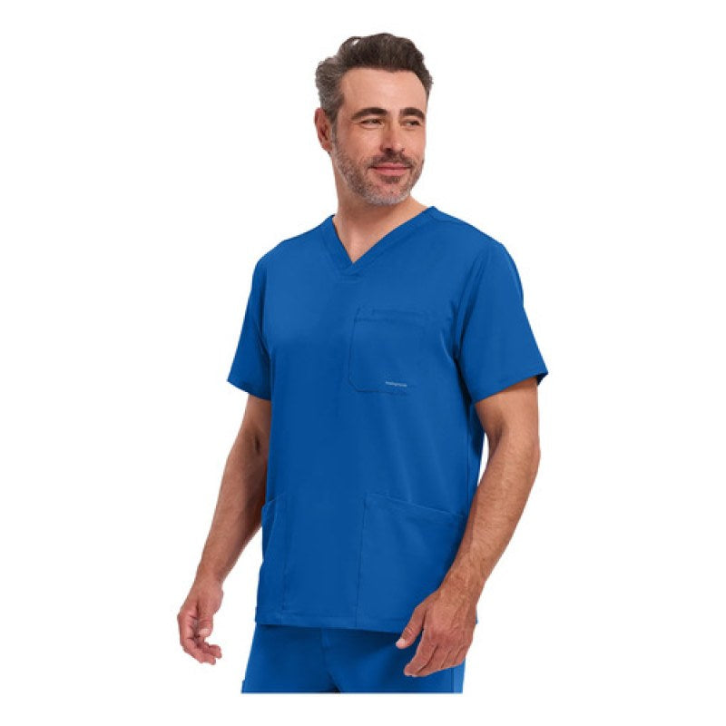 Healing Hands Works 2590 Filipina Quirúrgica Stretch Hombre #mlpos_47 | Color: Royal - Azul Rey #color_royal_-_azul_rey #sku_2590royall #sku_2590royalm #sku_2590royals #sku_2590royalxl #sku_2590royalxs