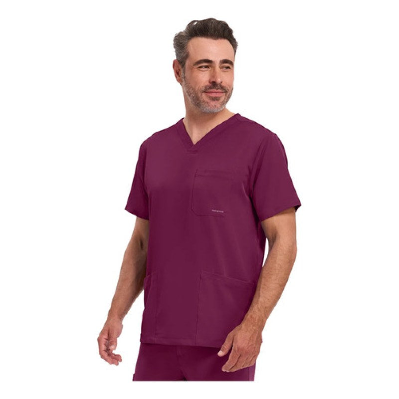 Healing Hands Works 2590 Filipina Quirúrgica Stretch Hombre #mlpos_55 | Color: Wine - Vino #color_wine_-_vino #sku_2590winel #sku_2590winem #sku_2590wines #sku_2590winexl #sku_2590winexs