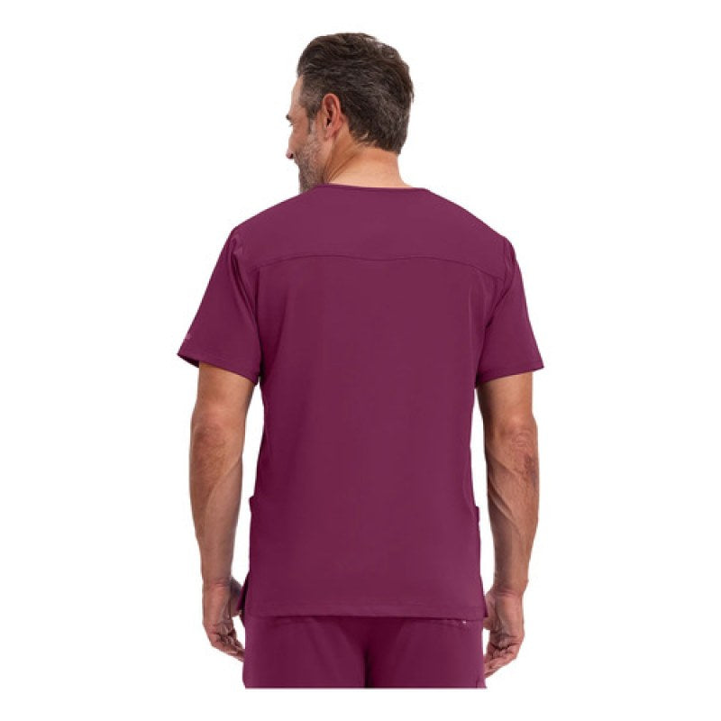 Healing Hands Works 2590 Filipina Quirúrgica Stretch Hombre #mlpos_56 | Color: Wine - Vino #color_wine_-_vino #sku_2590winel #sku_2590winem #sku_2590wines #sku_2590winexl #sku_2590winexs