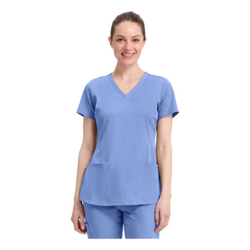 Healing Hands Works 2500 Filipina Quirúrgica Stretch Mujer #mlpos_55 | Color: CEIL - Azul cielo #color_ceil_-_azul_cielo #sku_2500ceill #sku_2500ceilm #sku_2500ceils #sku_2500ceilxl #sku_2500ceilxs