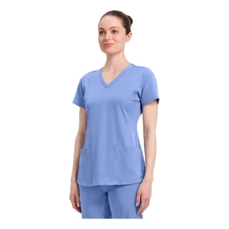 Healing Hands Works 2500 Filipina Quirúrgica Stretch Mujer #mlpos_56 | Color: CEIL - Azul cielo #color_ceil_-_azul_cielo #sku_2500ceill #sku_2500ceilm #sku_2500ceils #sku_2500ceilxl #sku_2500ceilxs
