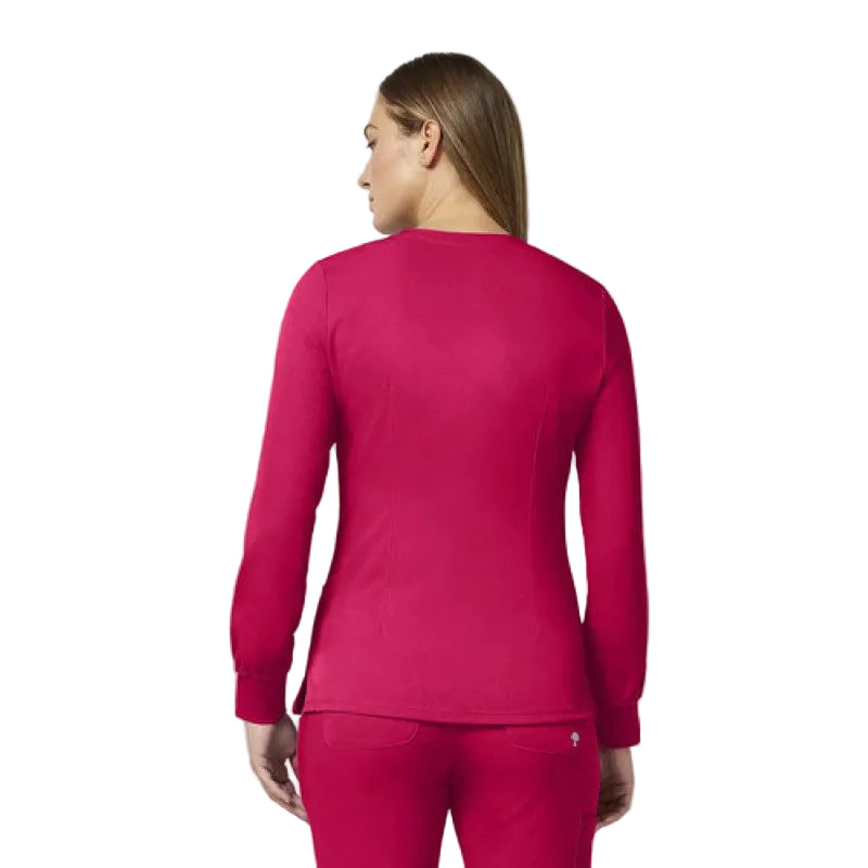 Healing Hands 5500 Chamarra Médica Clínica Quirúrgica Mujer #mlpos_52 | Color: CAAPI - Carnation Pink #color_caapi_-_carnation_pink #sku_5500caapil #sku_5500caapim #sku_5500caapis