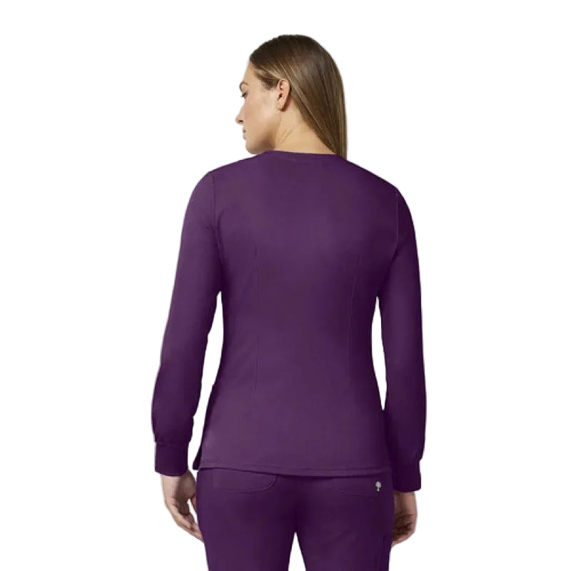 Healing Hands 5500 Chamarra Médica Clínica Quirúrgica Mujer #mlpos_54 | Color: EGGPL - Eggplant #color_eggpl_-_eggplant #sku_5500eggpll #sku_5500eggplm #sku_5500eggpls #sku_5500eggplxl #sku_5500eggplxs