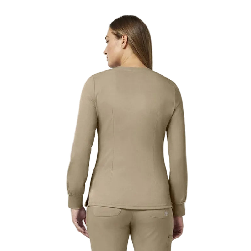Healing Hands 5500 Chamarra Médica Clínica Quirúrgica Mujer #mlpos_58 | Color: KHAKI - Khaki #color_khaki_-_khaki #sku_55000khakil #sku_55000khakim #sku_55000khakis