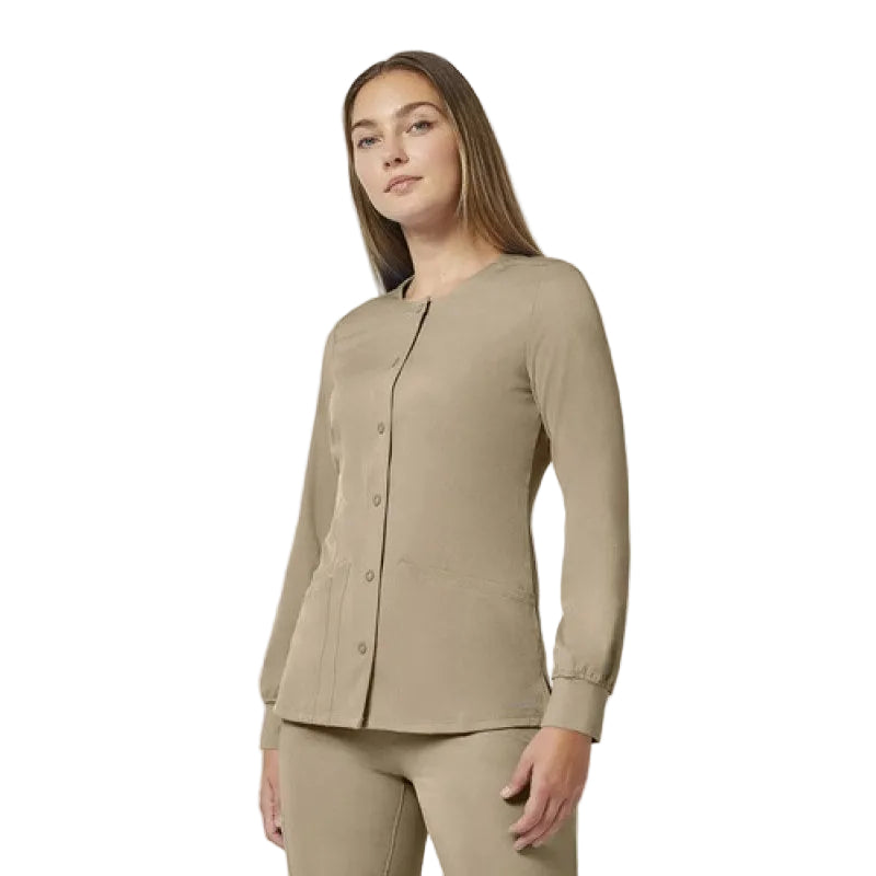 Healing Hands 5500 Chamarra Médica Clínica Quirúrgica Mujer #mlpos_59 | Color: KHAKI - Khaki #color_khaki_-_khaki #sku_55000khakil #sku_55000khakim #sku_55000khakis