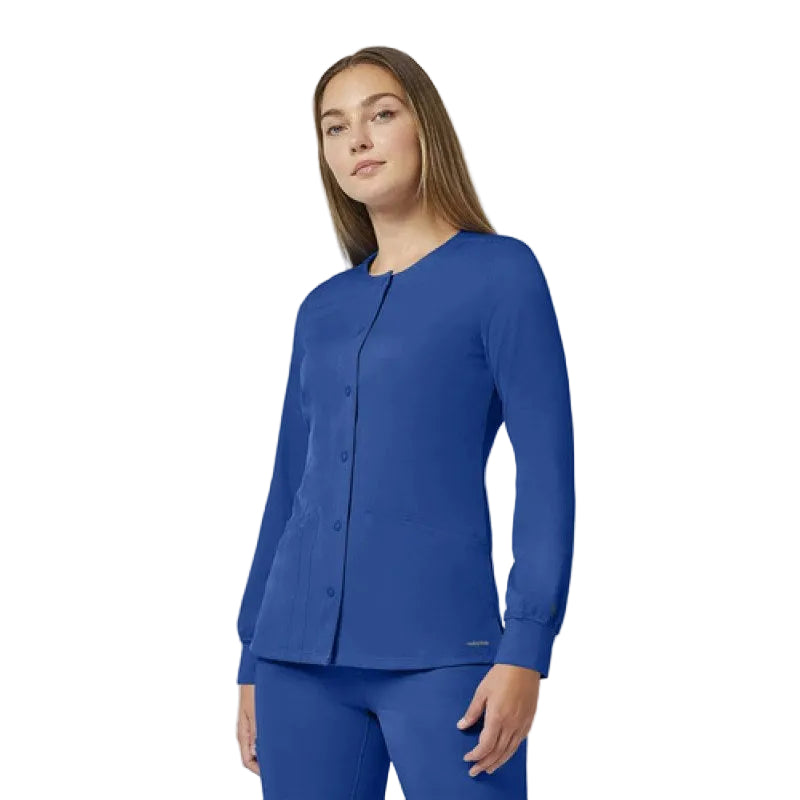 Healing Hands 5500 Chamarra Médica Clínica Quirúrgica Mujer #mlpos_64 | Color: ROYAL - Royal #color_royal_-_royal #sku_5500royall #sku_5500royalm #sku_5500royals #sku_5500royalxl #sku_5500royalxs
