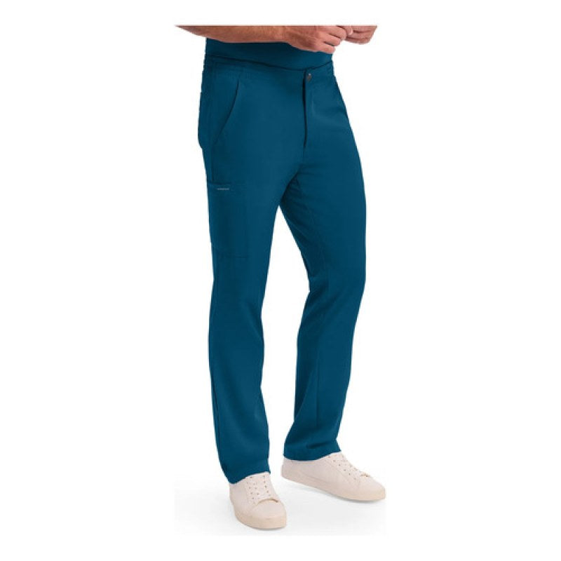 Healing Hands Works 9590 Pantalón Quirúrgico Stretch Hombre #mlpos_42 | Color: CARIB - Caribe #color_carib_-_caribe #sku_9590caribl #sku_9590caribm #sku_9590caribs #sku_9590caribxl #sku_9590caribxs