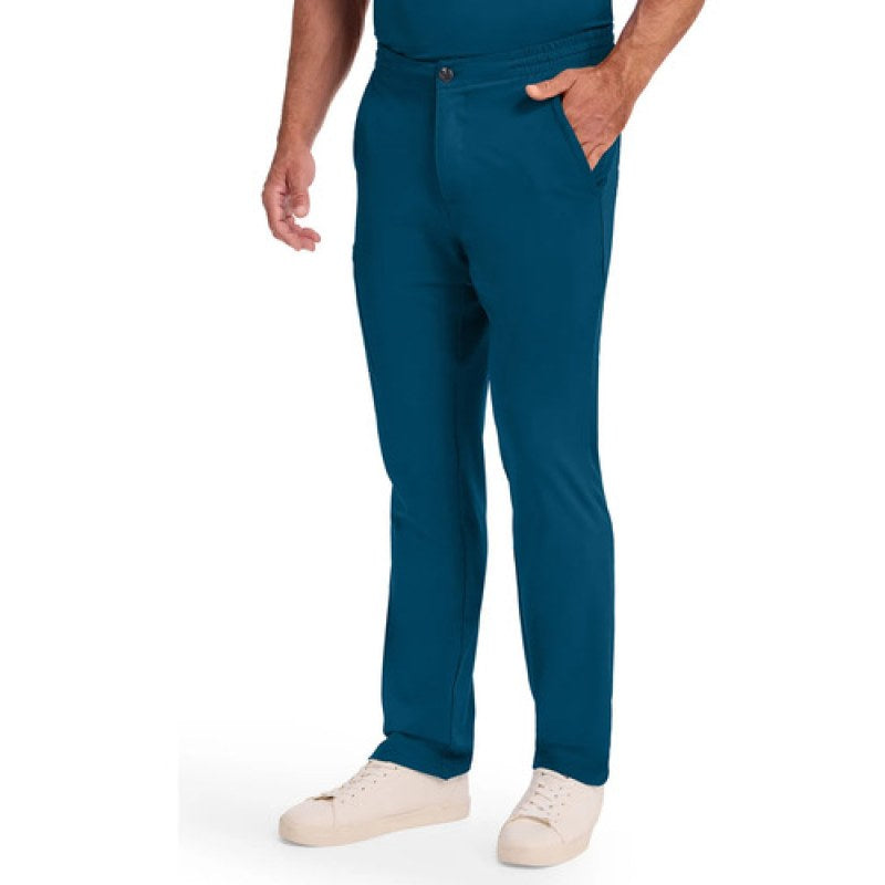 Healing Hands Works 9590 Pantalón Quirúrgico Stretch Hombre #mlpos_43 | Color: CARIB - Caribe #color_carib_-_caribe #sku_9590caribl #sku_9590caribm #sku_9590caribs #sku_9590caribxl #sku_9590caribxs
