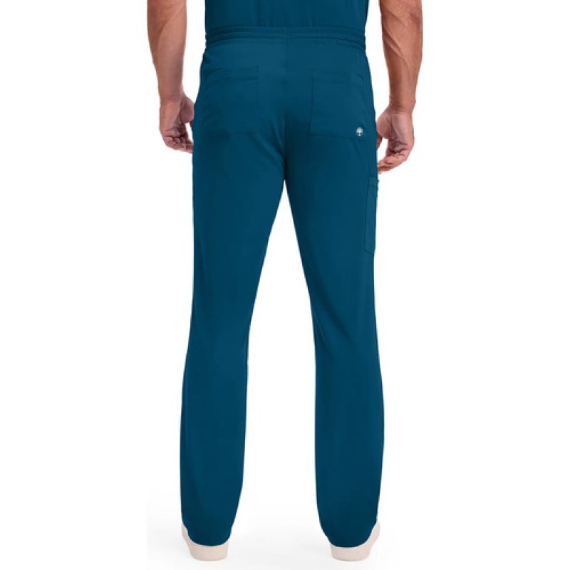 Healing Hands Works 9590 Pantalón Quirúrgico Stretch Hombre #mlpos_44 | Color: CARIB - Caribe #color_carib_-_caribe #sku_9590caribl #sku_9590caribm #sku_9590caribs #sku_9590caribxl #sku_9590caribxs