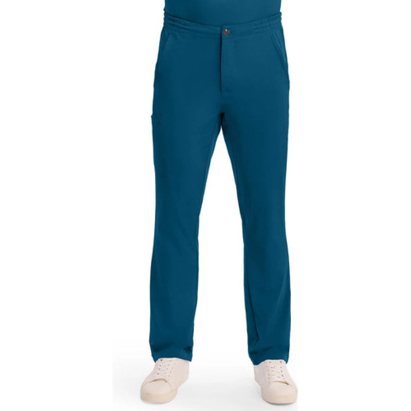 Healing Hands Works 9590 Pantalón Quirúrgico Stretch Hombre #mlpos_45 | Color: CARIB - Caribe #color_carib_-_caribe #sku_9590caribl #sku_9590caribm #sku_9590caribs #sku_9590caribxl #sku_9590caribxs