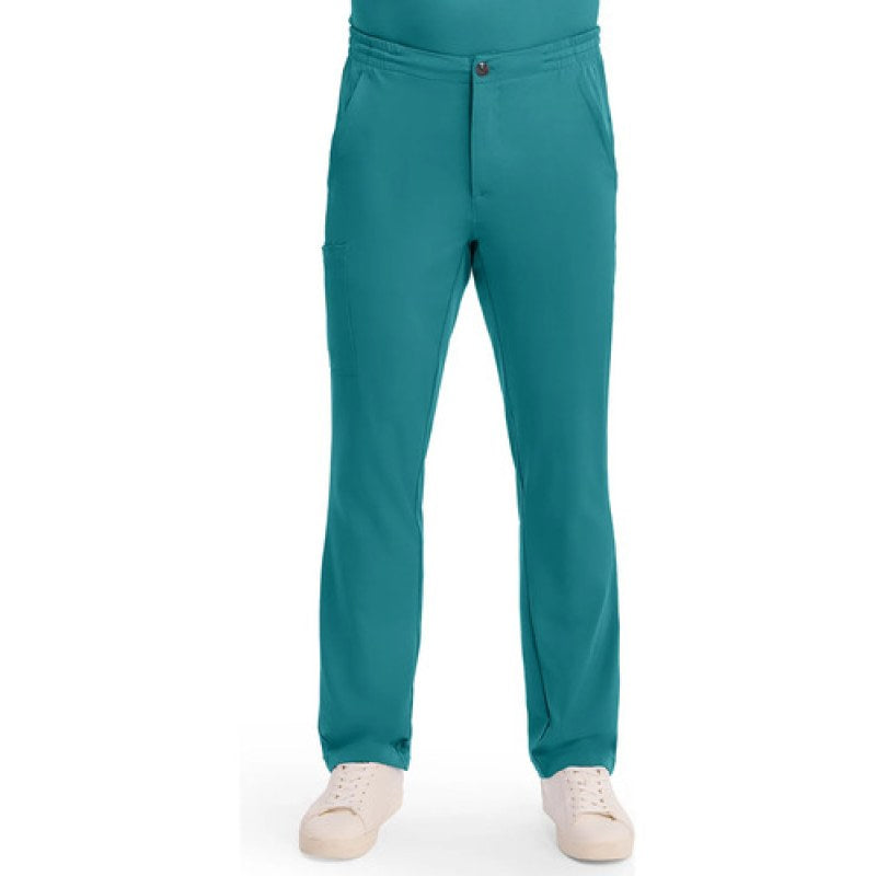 Healing Hands Works 9590 Pantalón Quirúrgico Stretch Hombre #mlpos_46 | Color: TEAL - Jade #color_teal_-_jade #sku_9590teall #sku_9590teals #sku_9590tealxl #sku_9590tealxs