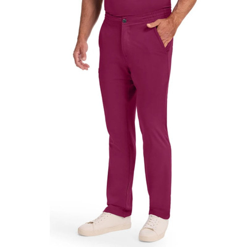 Healing Hands Works 9590 Pantalón Quirúrgico Stretch Hombre #mlpos_52 | Color: WINE - Vino #color_wine_-_vino #sku_9590winel #sku_9590winem #sku_9590wines #sku_9590winexl #sku_9590winexs