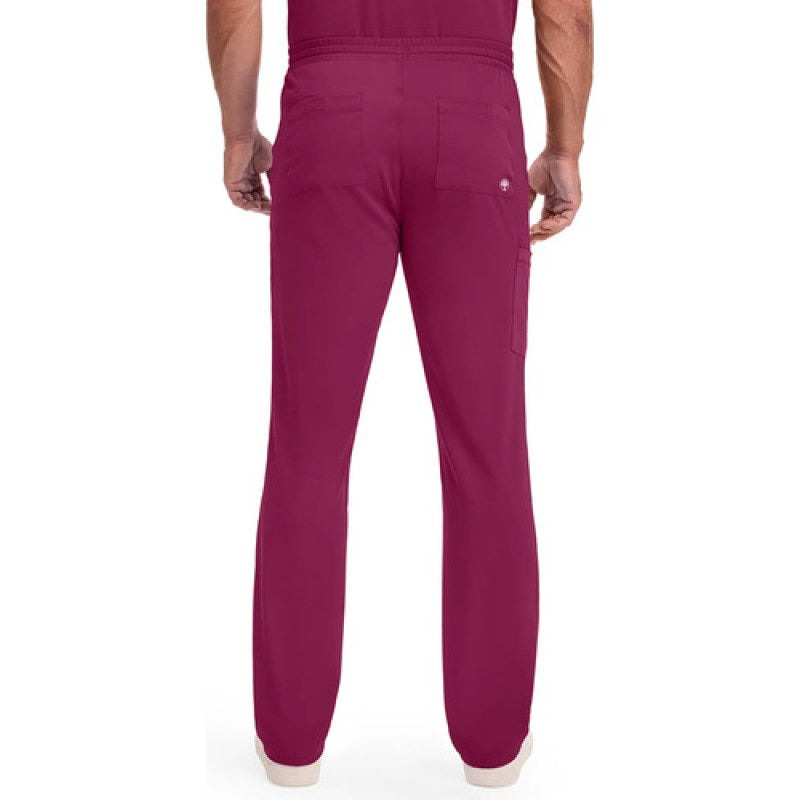 Healing Hands Works 9590 Pantalón Quirúrgico Stretch Hombre #mlpos_53 | Color: WINE - Vino #color_wine_-_vino #sku_9590winel #sku_9590winem #sku_9590wines #sku_9590winexl #sku_9590winexs