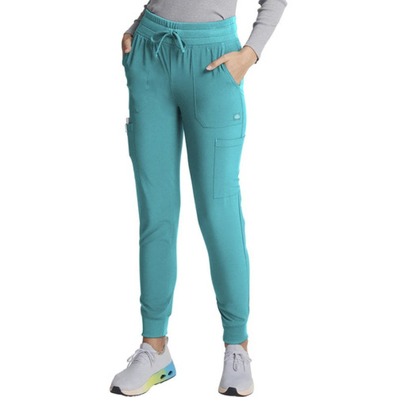Dickies Essentials Dk065 Pantalón Quirúrgico Jogger Mujer #mlpos_48 | Color: TLPS - Teal #color_tlps_-_teal #sku_dk065tlpsl #sku_dk065tlpsm #sku_dk065tlpss
